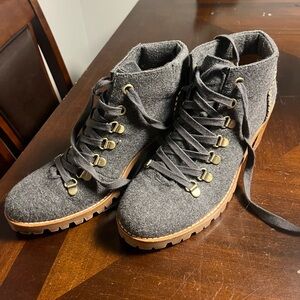 Gray Booties Size 7.5 Great Condition